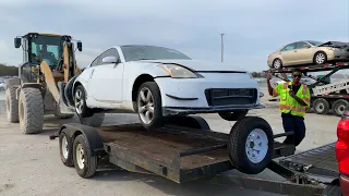 WINNING A NISSAN 350Z FROM COPART! *NEW PROJECT REBUILD REVEALED*