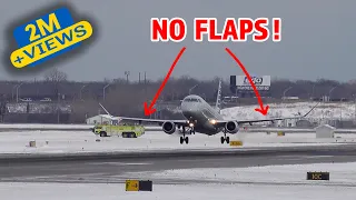 This is what happens when you land without flaps