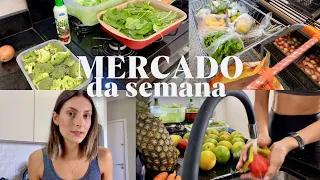 COMPRAS DA SEMANA E ALIMENTAÇÃO SAUDÁVEL | higienizando os vegetais | ORGANIZAÇÃO E DICAS