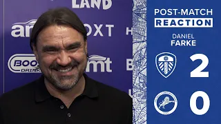 “I’m proud of the team” | Daniel Farke reaction | Leeds United 2-0 Millwall