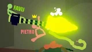 Stick Fight - MINIGUN SPARA SERPENTI?!