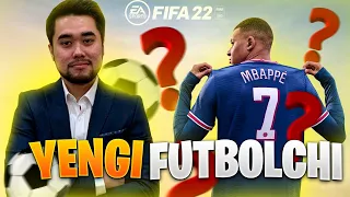 YANGI FUTBOLCHI OLDIM | FIFA 22 | O'ZBEKCHA LETSPLAY