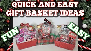 QUICK AND EASY GIFT BASKET IDEAS