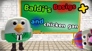 Baldi's Basigs and chicken gun #лайк #подпишись #чикенган #chickengun