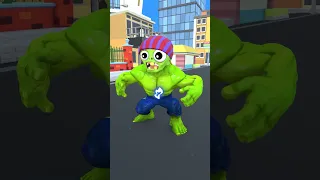 Scary Teacher 3D vs Nick Hulk Smash Best Troll Zombie #shorts