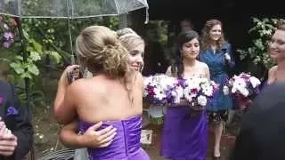 Rain on the Wedding Day...See How The Bride&Groom React! [Gale Vineyards, Chico California]