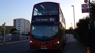 Full Journey | London Bus Route 194 | West Croydon ➡ Lower Sydenham | DW270 | LJ59 LWT | DB300 G2 |