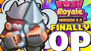 *NEW* IS ROUGE FINALLY OP! MAX LV, 2000% CRIT 😱 | RUSH ROYALE