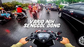 TEST RIDE VARIO BORE UP‼️