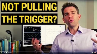 OVERCOMING DAY TRADING HESITATION! FEAR of 'PULLING THE TRIGGER' 🎯