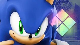 Sonic 2006 running on the Dash Engine