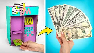 Как сделать потрясающий банкомат из картона