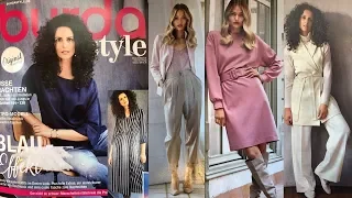 Немецкая оригинальная версия Burda Style 09/2019/Огромное разнообразие интересных моделей