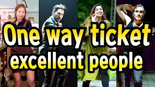 One way ticket, excellent people! #one_way_ticket