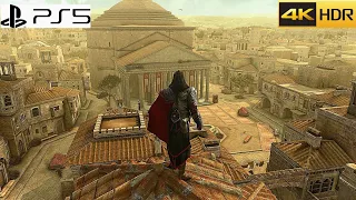 Assassin's Creed brotherhood (PS5) perfect parkour sequence [4K HDR]