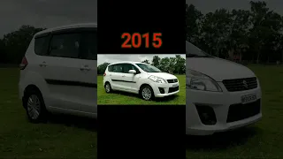 evolution of Suzuki Ertiga (2012 - 2023)#shorts