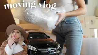 MOVING VLOG #1: Packing The Apartment, Decluttering & Buying a New Car