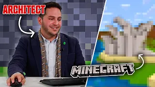 Real Architect Plays Minecraft For The First Time