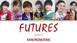 GENIC - FUTURES [Color Coded Lyrics Kan/Rom/Eng]