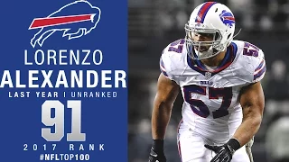#91: Lorenzo Alexander (LB, Bills) | Top 100 Players of 2017 | NFL