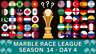 Marble Race League Season 14 DAY 4 Marble Race in Algodoo