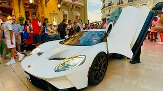 MONACO BEST SUMMER SUPERCARS SEASON 2023 GMK, Chiron, Senna, GT#monaco #billionaires #supercars