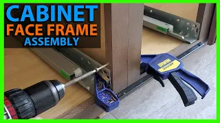 How To Screw Cabinet Face Frames Together