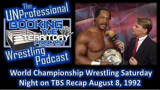 WCW Saturday Night on TBS Recap Aug 8, 1992! Ron Simmons defeats Vader for the WCW World Title!