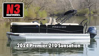 2024 Premier 210 Sunsation L RF - Black - On Water || N3 Boatworks