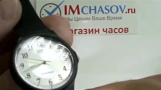 Обзор часов Виктора Цоя - Casio MQ-24-7B3 от IMchasov.Ru