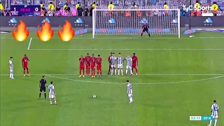 Messi insane 5 Freekicks display vs Panama !!