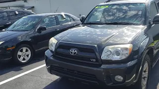 Dillon's 2008 Toyota 4Runner by Matthew at Toyota of Melbourne