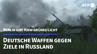 Deutsche Waffen gegen Ziele in Russland: Berlin gibt Kiew grünes Licht | AFP