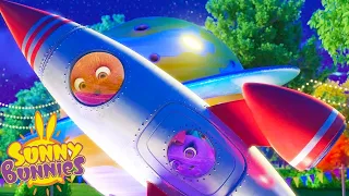 Rocket to Space | SUNNY BUNNIES | Cartoons for Kids | WildBrain Zoo
