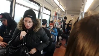 Just a ride on Calgary transit.