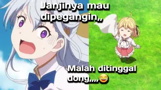 Ketika lu Diajari Temen naik sapu terbang tapi,,😂 | Jedag Jedug Anime🍁