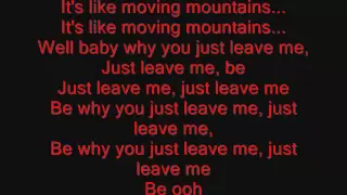 Usher   Moving Mountains with Lyrics   YouTube