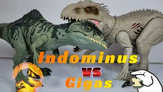 Jurassic World Dominion Giganotosaurus Strike and Roar Review Mas Giganotosaurus Vs Indominus