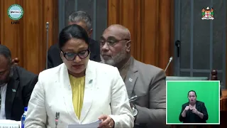 Fijian Minister for Education informs Parliament the benefits of the Revised 2021 - 2022 Budget