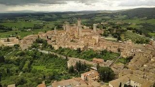 Tuscany From The Air in 4K!