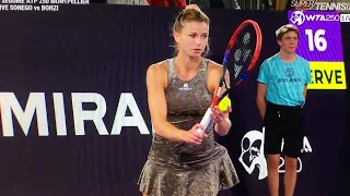 Camila Giorgi vs Cristian. WTA Linz 2023