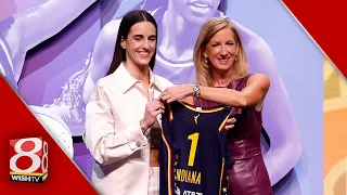 It's official! Indiana Fever draft Caitlin Clark with No. 1 WNBA pick