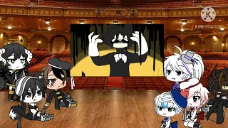 BATIM meet cuphead + reacts // Gacha Ferri // original?  credits in the desk