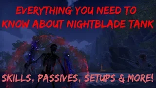 The Ultimate Guide to PvE Nightblade Tank | The Elder Scrolls Online - Scalebreaker