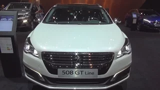 Peugeot 508 SW GT Line 1.6 THP 165 S&S EAT6 (2017) Exterior and Interior in 3D