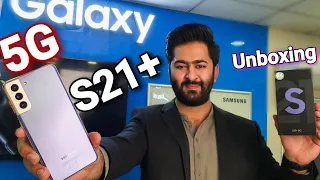 Samsung Galaxy S21 Plus Unboxing and First look 5G Urdu Pakistan