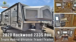 Hybrid Expandable RV 2020 FOREST RIVER ROCKWOOD ROO 233S Pop Out Colorado Camper