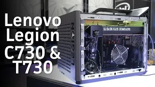 We found PC's at E3! Lenovo brought the Legion C730 & T730