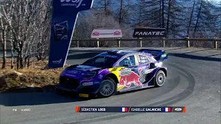 2022 Rallye Monte Carlo Friday Highlights - Greensmith's first stage win and Loeb domination