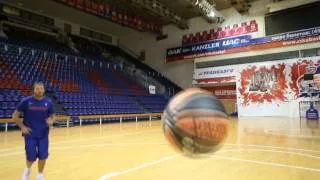 Manu Markoishvili first step on the court in USH CSKA